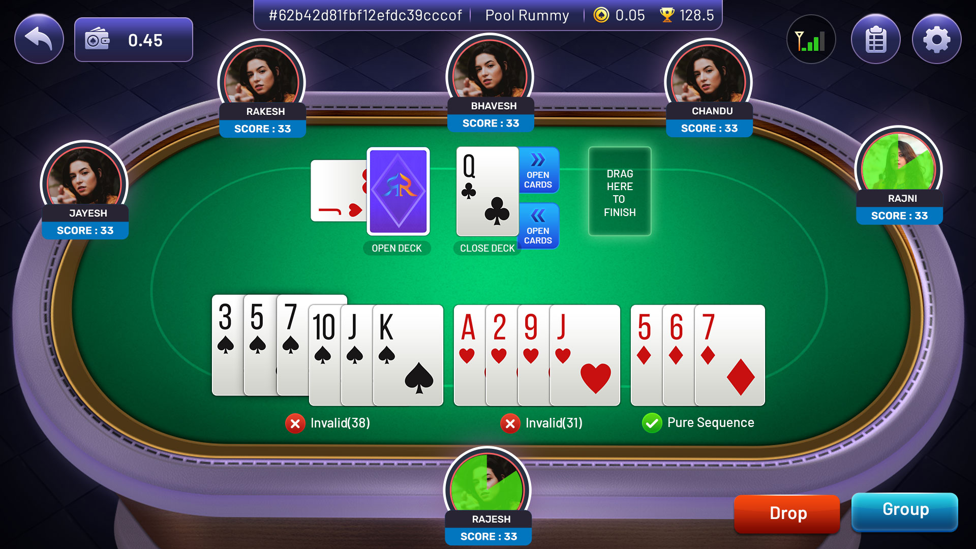 Rummy Game Development